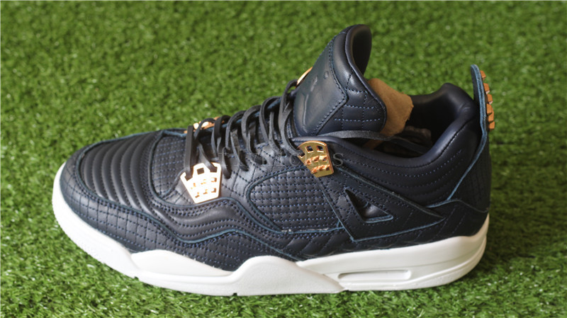 Authentic Air Jordan 4 Premium Obsidian Navy